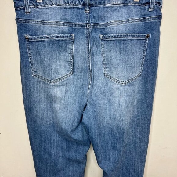 Pennington’s DC Embroidered High Rise Skinny Jeans Size 18 - Picture 7 of 11